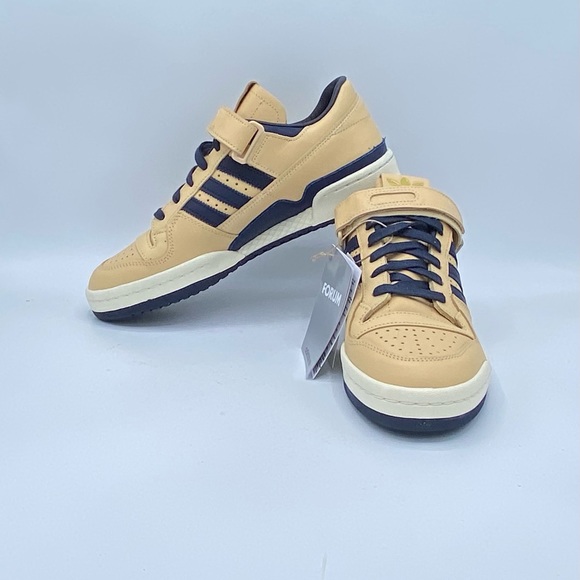 NEW! adidas Forum 84 Low Blue Thread Men's Shoes - Picture 3 of 7